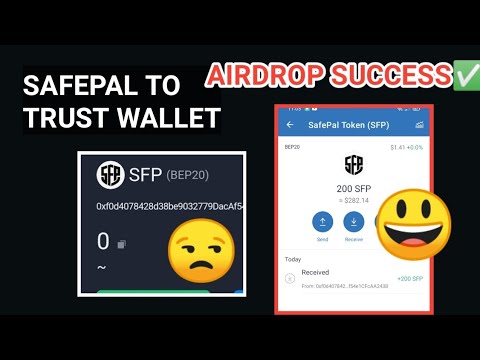 How to transfer SFP token to Trust Wallet