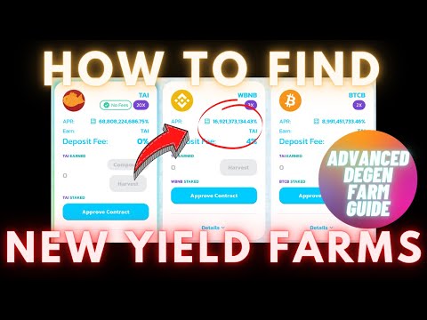 How To Find New Yield Farms | Advanced Guide to Degen Farming