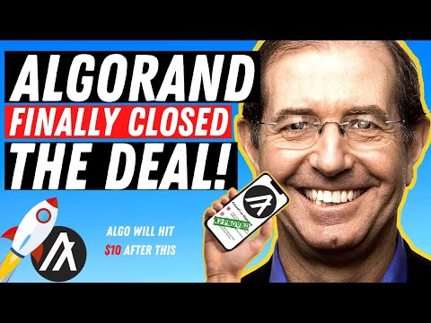🚨ALGORAND 🚨THESE ANNOUNCEMENTS ARE HUGE FOR ALGORAND (ALGO COIN CRYPTO)!!!
