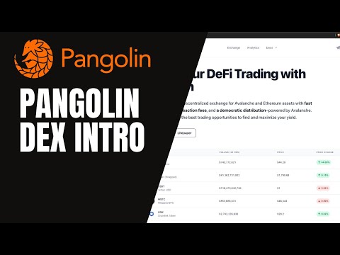 Pangolin Exchange Tutorial: How to Use Pangolin Decentralised Exchange & Liquidity Pools