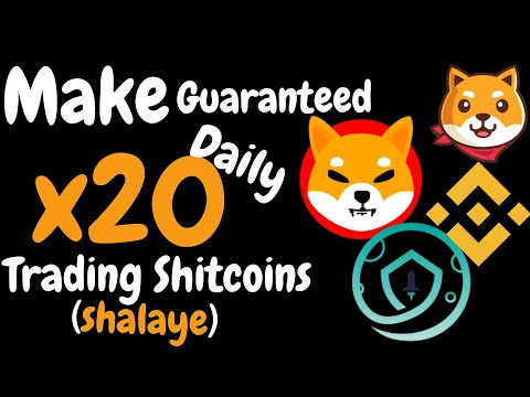 How to make X20 of Your Money Daily by Flipping Shitcoin (Shalaye)