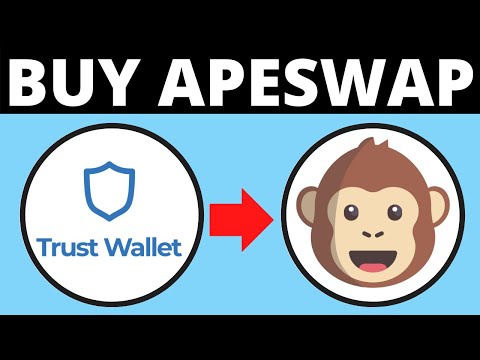 How To Buy Apeswap Token BANANA Crypto On TrustWallet