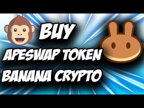 Apeswap BANANA Token Crypto ✅ How to Buy Apeswap Token BANANA Crypto on Pancakeswap