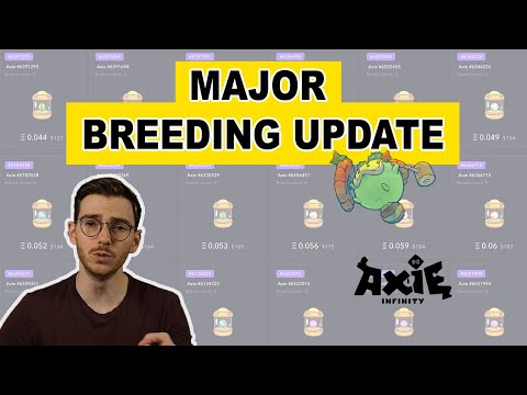 Axie Infinity Update – New Breeding Costs – Is SLP fixed? (Sept 2021)