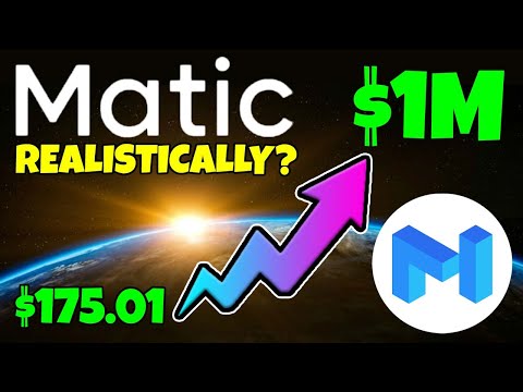 MATIC NETWORK – COULD $175 MAKE YOU A MILLIONAIRE… REALISTICALLY???