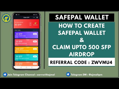 💥How to Create SafePal Wallet and Claim SafePal Token II New Airdrop II Earn With Ajmal💥