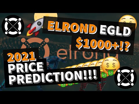 ELROND EGLD TO $1000+ IN 2021?! ELROND PRICE PREDICTION| GET RICH WITH CRYPTOCURRENCY