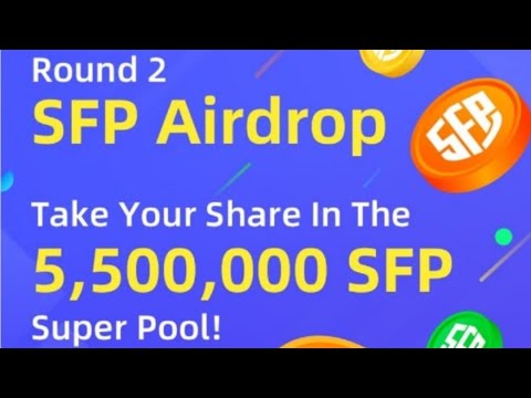 Safepal Wallet Round 2, Hold event 5.500.000 Airdrop SFP Token.