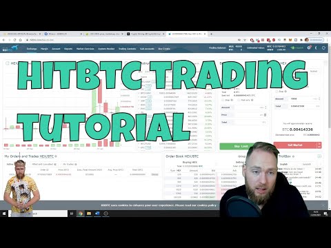 HitBTC Exchange Trading Tutorial: How to Sell HEX Crypto (or Any Other Cryptocurrency)