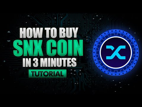 🔴 How to Buy Synthetix Network Token (SNX) Coin in 3 Minutes? 💳 [TUTORIAL]