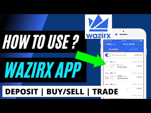 WAZIRX FULL TUTORIAL | HOW TO USE WAZIRX EXCHANGE | BUY SELL TRADE CRYPTOCURRENCY
