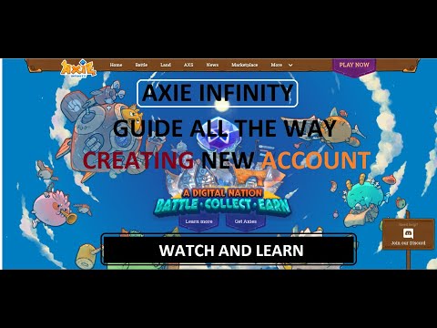 Axie Infinity Creating MetaMask and Ronin Wallet, Axie Login, Mavis Hub app installation