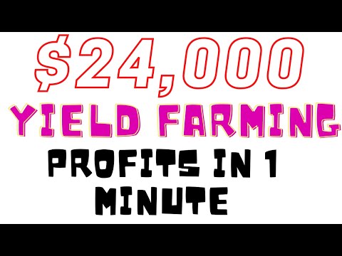 Yield Farming Profits From $4000 to $24,000 in Seconds