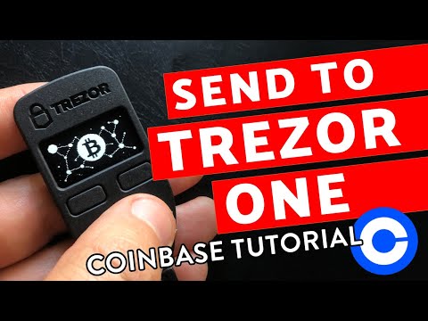 How to Send Bitcoin and Ethereum from Coinbase to Trezor One