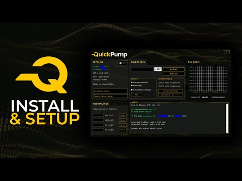 QuickPump Crypto Pump and Dump Bot: Install and Setup