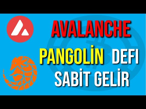 Pangolin Borsası – Avalanche DeFi – Sabit Gelir , Aylık 600 Dolar Kazanç.