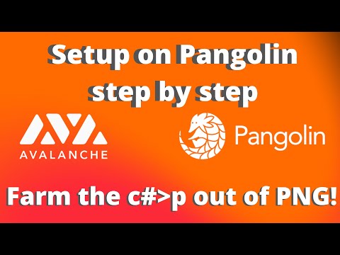 Complete walk through on Pangolin and how to setup Avalanche wallet and metamask