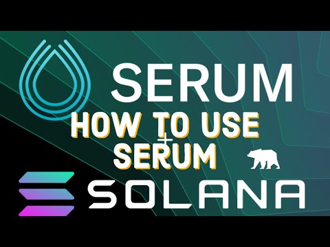How To Use Serum ( SRM)  DEX- Decentralized Derivatives Exchange
