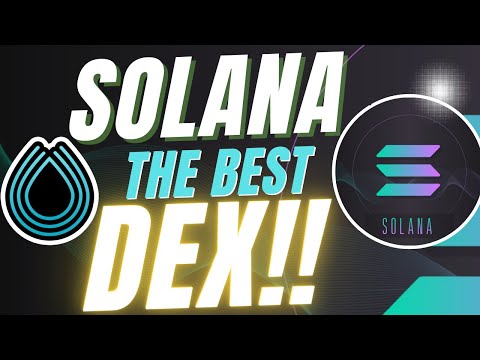 Solana Best Decentralized Exchanges DEX – Trade tokens on Solana with low Fees & High TPS!
