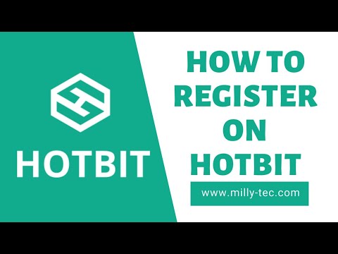 How To Register on Hotbit
