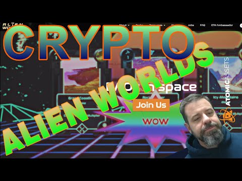 Alien Worlds 👾 HOW TO play , fix issues, win cryptomonkeys, banano assets, set bag, fix cpu and more