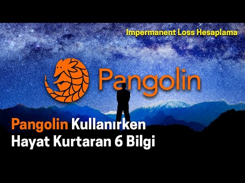 Pangolin Kullanırken Hayat Kurtaran 6 Bilgi | Havuzdan Çıkış & Kazanç Hesaplama & Borsadan Aktarım