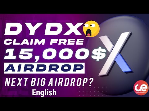 DyDx Free Airdrop Worth $15,000 , Which is Next Big Airdrop ? English