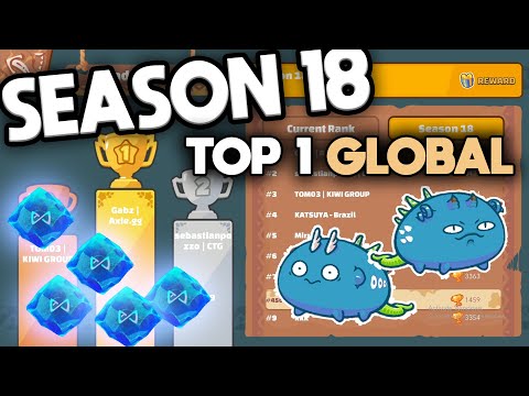Top 1 rank Global season 18 Gabz – Axie infinity