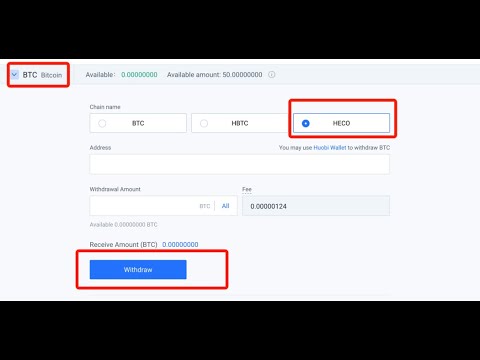 How to Transfer the fund from Huobi Global through MetaMask | HECO | Heco Chain Main Network