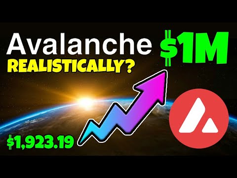 AVALANCHE (AVAX) – COULD $1,923 MAKE YOU A MILLIONAIRE… REALISTICALLY???