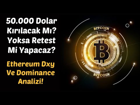 #Bitcoin Analiz – 50.000 dolar direnci kirilacak mi? Ethereum ne durumda? Btc Teknik Analiz Forex