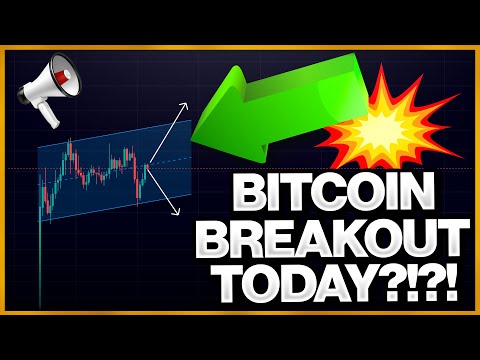 BITCOIN BREAKOUT TODAY?!?!?!? NEW ALL TIME HIGHS FOR BITCOIN AND ETHEREUM ?!? (Watch THESE levels)