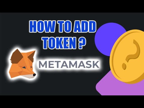 HOW TO ADD TOKEN ON METAMASK? (Tagalog)