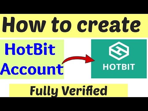 HotBit || How to create Hotbit Account || Hotbit wallet