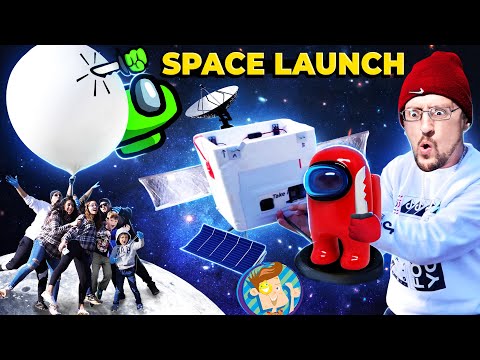 AMONG US ruins Space Launch Experiment!  (FV Family 200 mph Vlog)