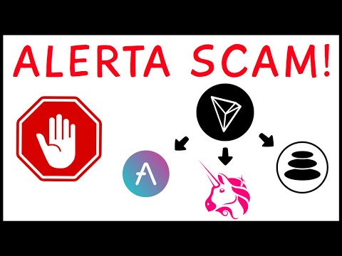 ⚠️ Cuidado! Cómo Evitar ser Estafado con tokens SCAM ⚠️ Tronlink ~ AAVE ~ Unicswap ~ Balancer