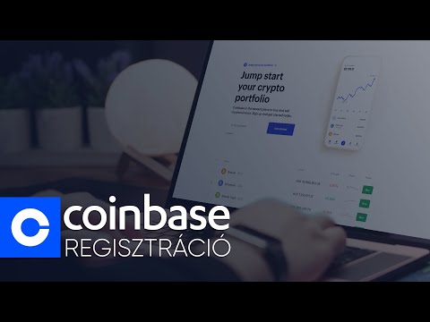 Coinbase regisztráció és a platform bemutatása. [ magyarul ]