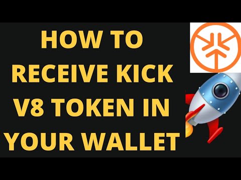 How To Receive Kick V8 Token In Your Wallet