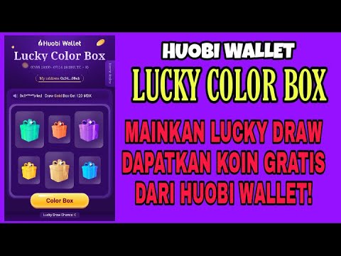 Mainkan Lucky Color Box Dari Huobi Wallet Dapatkan Koin Gratis
