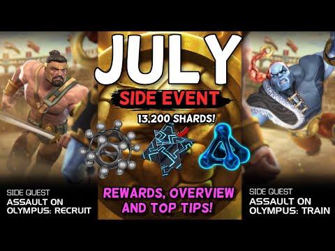 Amazing Rewards! | Choose Shards or Rank Up Items! | July Side Event | Marvel Contest of Champions