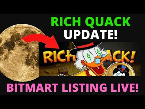 Rich Quack Crypto Update! BitMart Officially Lists $QUACK!