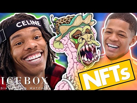 Lil Baby Talks Bored Ape NFT & Runs Into YK Osiris at Icebox! 😳