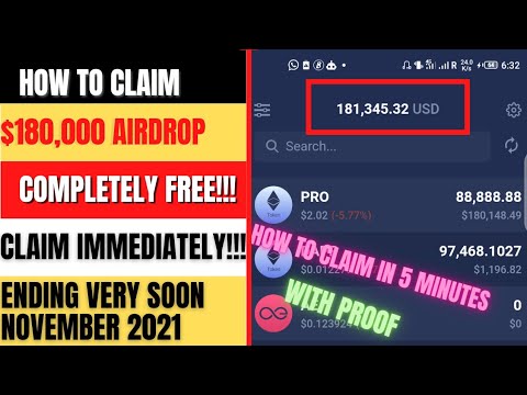 How to claim $180,000 Free Tokens On Trust Wallet With Proof |Claim Fast| Trust Wallet Airdrop Today