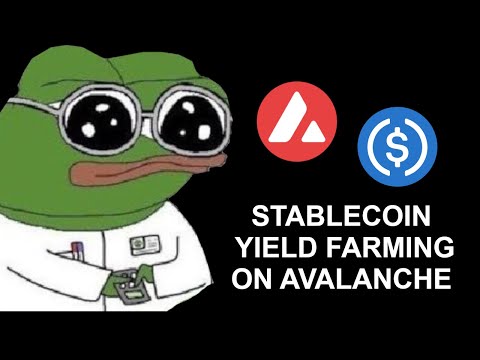 Stable Coin Yield Farming on Avalanche | Curve, Trader Joe, Yield Yak