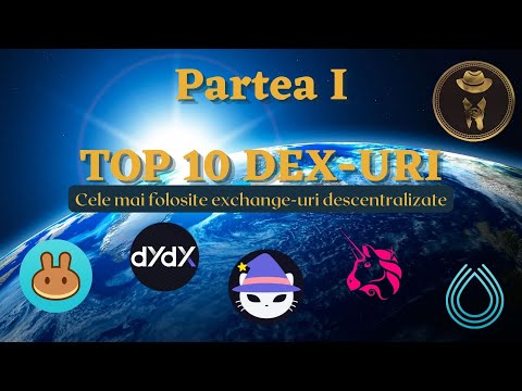 ✅Top 10 cele mai utilizate DEX-RI (episodul I) #UNISWAP #DYDX #SPOOKYSWAP #SERUM # #PANCAKESWAP✅