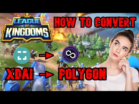 How to Convert xDai (LOK Earnings) to Polygon USDT/Matic
