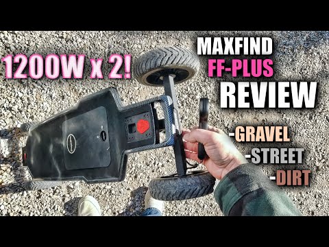 MAXFIND FF-PLUS Review – All Terrain Electric Skateboard With Quick Swap Battery – FULL REVIEW