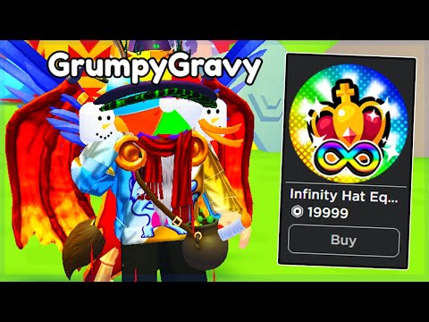 Buying Infinity Hat Gamepass in Roblox Box Simulator (RIP MY WALLET)