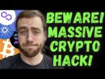 Crypto About To Go PARABOLIC!? MASSIVE Crypto Hack And Big SOLANA News!