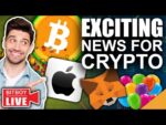 BREAKING CRYPTO NEWS: APPLE SUPPORTS METAMASK!! (BITCOIN HOLDS ABOVE SUPPORT)